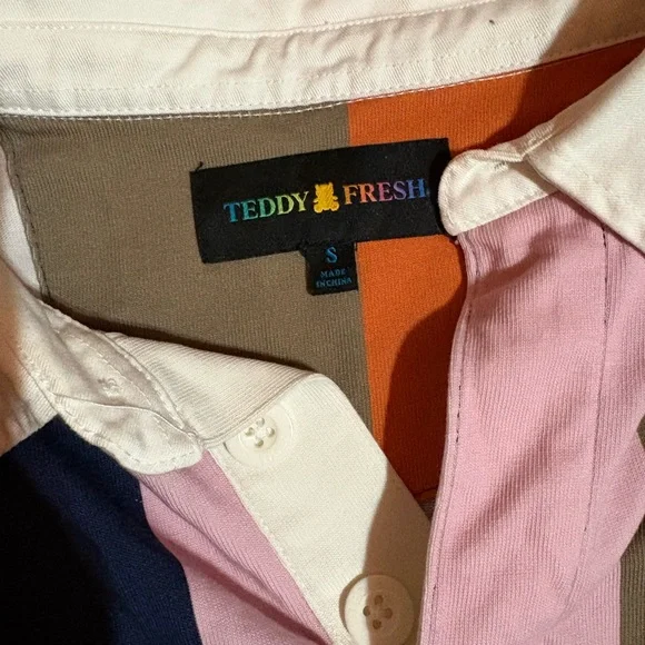 Multicolor Striped Rugby Shirt - Picture 3 of 3